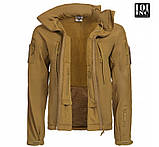 Куртка тактична 101INC SOFTSHELL Coyote, фото 3