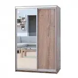 Шафа-купе (1000-1800*600*2400) дсп/дзеркало, фото 3