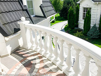 Балюстрада из искусственного мрамора, лучший выбор на свои деньги!