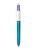 Шариковая ручка BIC 4 Colours Shine Blue 1 мм