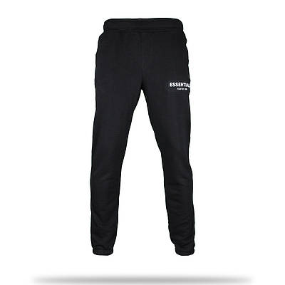 Штани весна-осінь чорні ESSENTIALS Ш-2 BLK L (Р) 23-308-001 M S