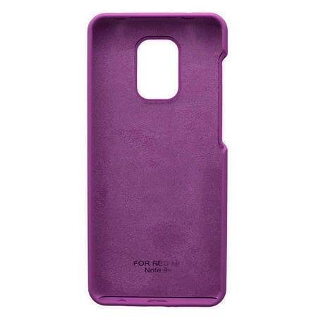 Чохол Silicone Case Premium для Xiaomi Redmi Note 9S / Note 9 Pro Fuchsia, фото 3