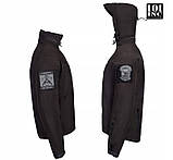 Куртка тактична 101INC SOFTSHELL Black, фото 4