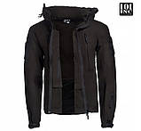 Куртка тактична 101INC SOFTSHELL Black, фото 5