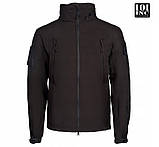 Куртка тактична 101INC SOFTSHELL Black, фото 8