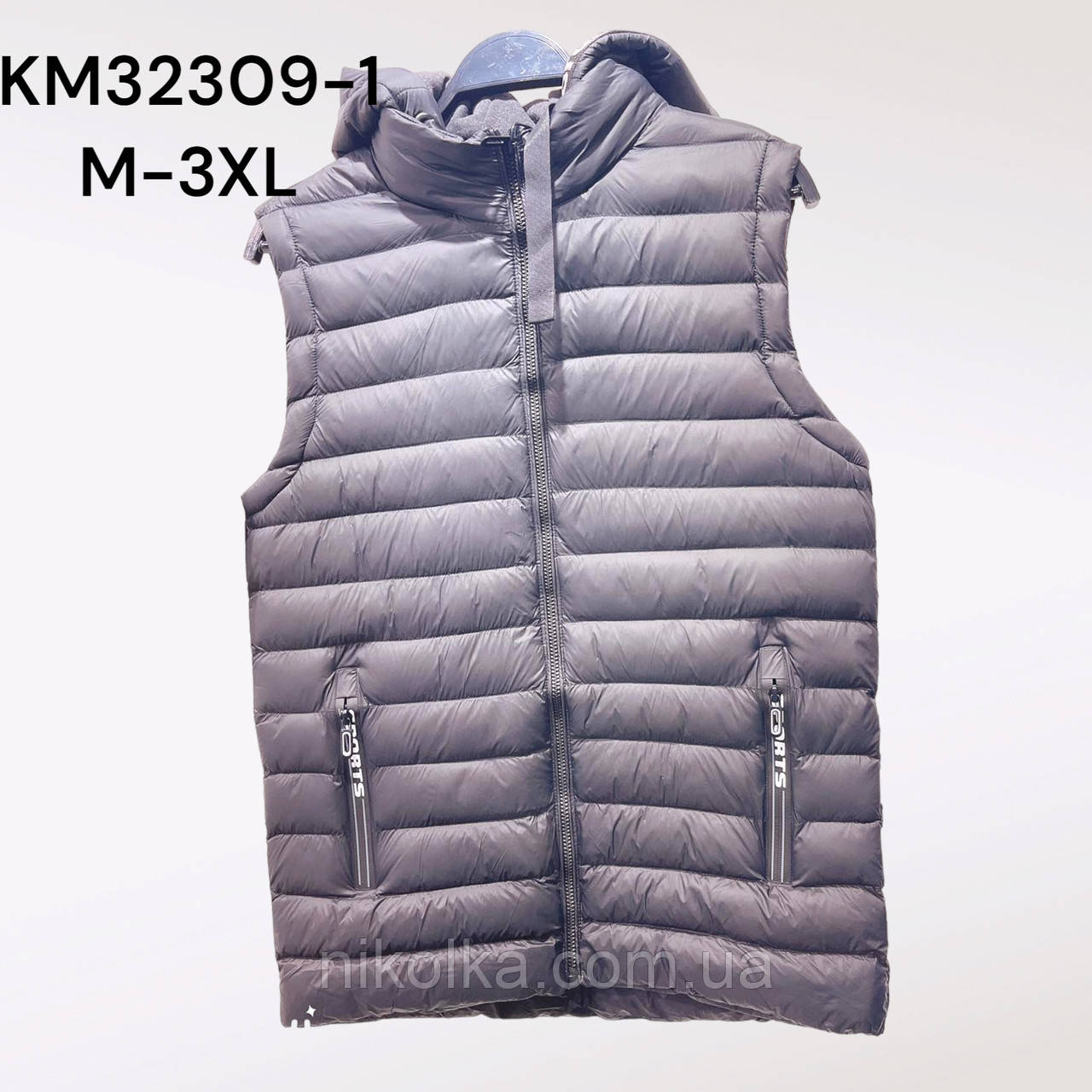 Безрукавки чоловічі оптом, M-3XL рр., арт. KM32309-1