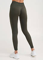 Лосини в рубчик пуш-ап Giulia Leggings Rib чорного кольору S/M L/XL, фото 6