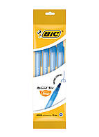 Набор шариковых ручек 4 шт BIC Round Stic M Синий