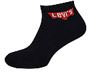 Спортивні Чоловічі шкарпетки Levi's 6 пар Асорті  синій, чорний, сірий, фото 3