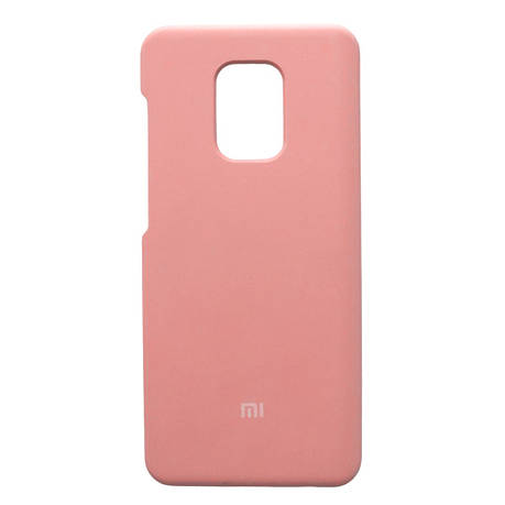 Чохол Silicone Case Premium для Xiaomi Redmi Note 9S / Note 9 Pro Pink 4, фото 1