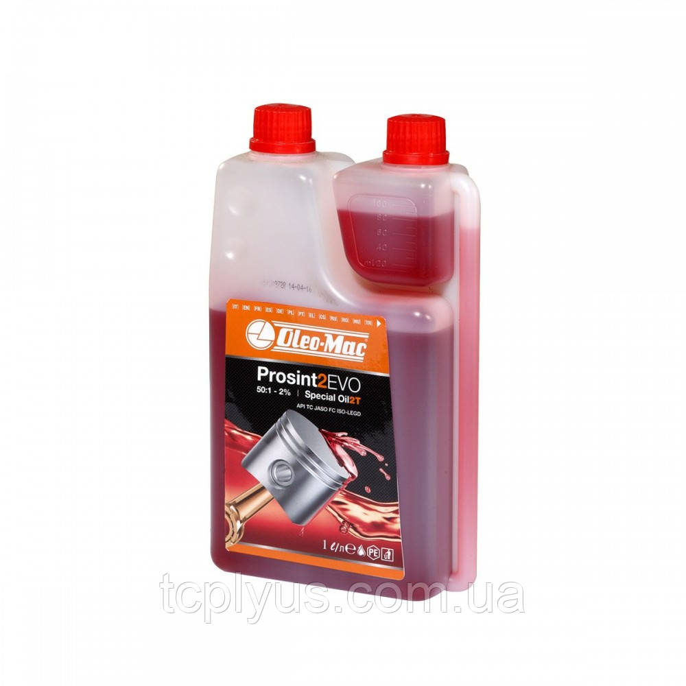 Масло 2-тактне Oleo Mac Prosint 2 EVO 2T 1л (з дозатором)