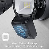 VOLADOR Security Floodlight Camera, WiFi-спостереження зі світлом, активація руху, 1080P HD, нічне бачення, фото 3