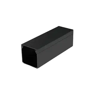 Кабель-канал 20x10/ПВХ, чорний RAL 9005