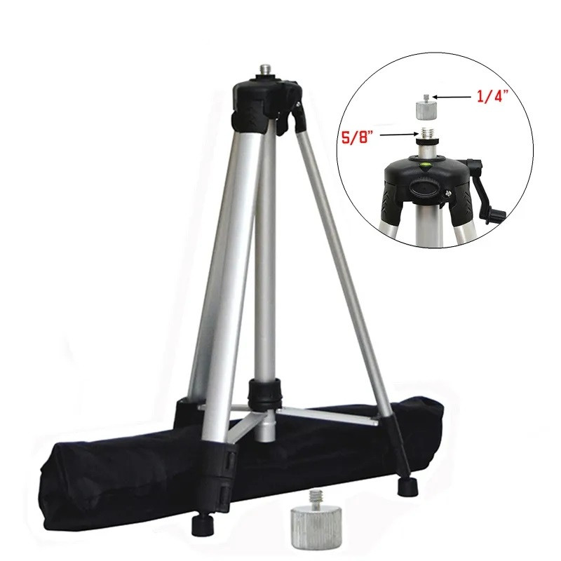 Якісний Штатив Tripod Тренога 1.5 м різьблення 1/4 і 5/8 стійка для лазерного рівня нівеліра