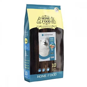 Home Food сухий корм для собак середніх та великих порід Форель з рисом та овочами 10кг