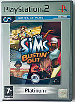 The Sims Bustin' Out Platinum, Б/У, английская версия - диск для PlayStation 2