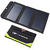 Портативна сонячна панель ALLPOWERS (AP-SP-002BLA) 5V21W для заряджання телефону з акумулятором 10000mAh, фото 10