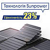 Портативна сонячна панель ALLPOWERS (AP-SP-002BLA) 5V21W для заряджання телефону з акумулятором 10000mAh, фото 5