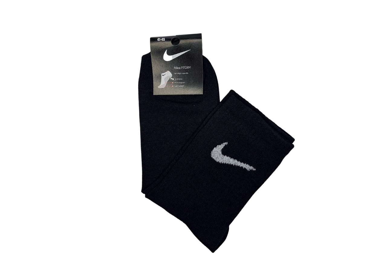 Чоловічі спортивні шкарпетки Nike 40-45р. Чорний