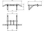 Навісний турнік (класичний з додатковим хватом) RX-100.6, фото 3