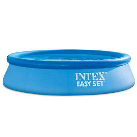 Наливний басейн Intex 28106 NP Easy Set (244Х61см, 1942л), блакитний, фото 3