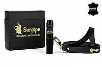 Персональный мундштук Sunpipe Premium Leather Black