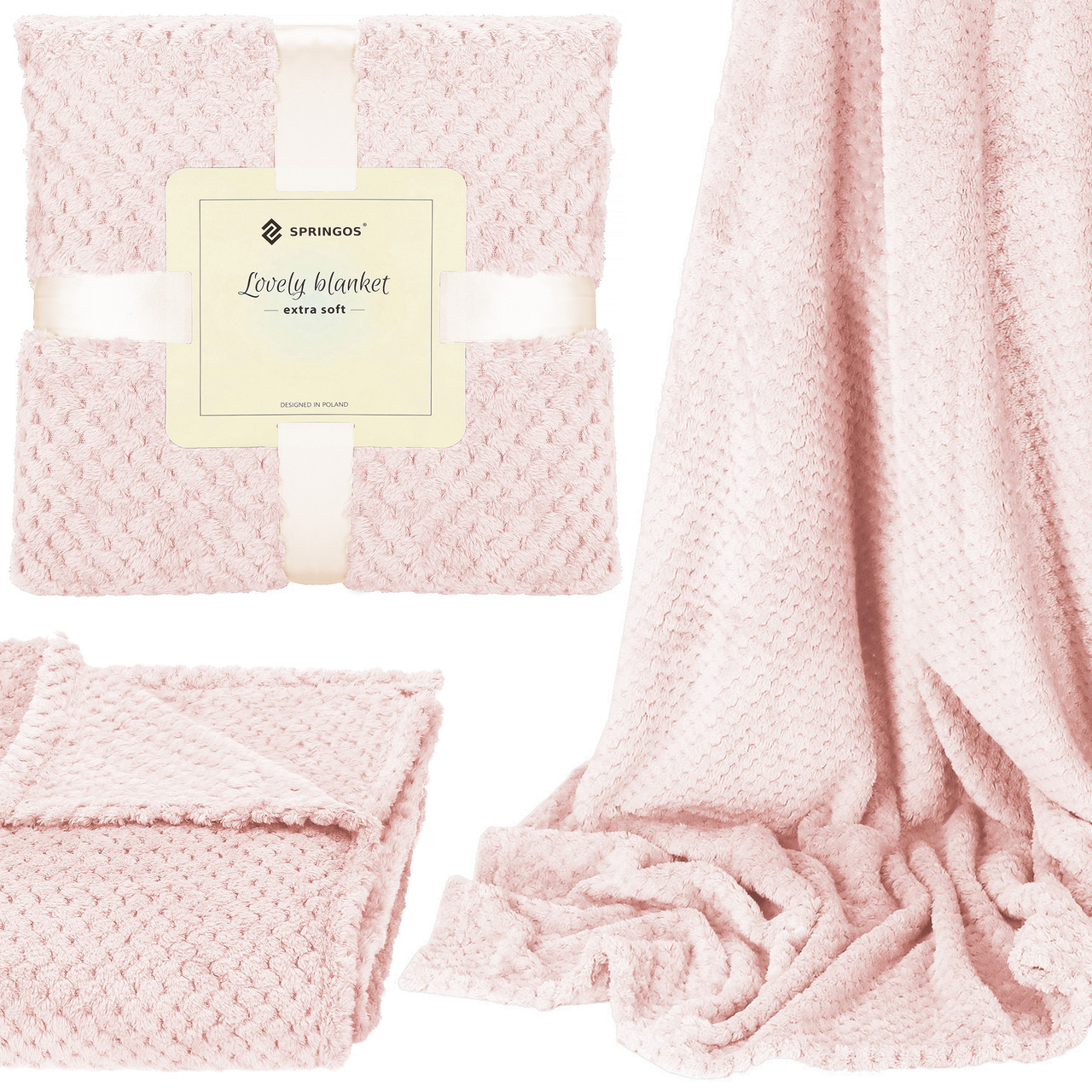 Плед-покривало Springos Extra Soft 200 x 220 см HA7101