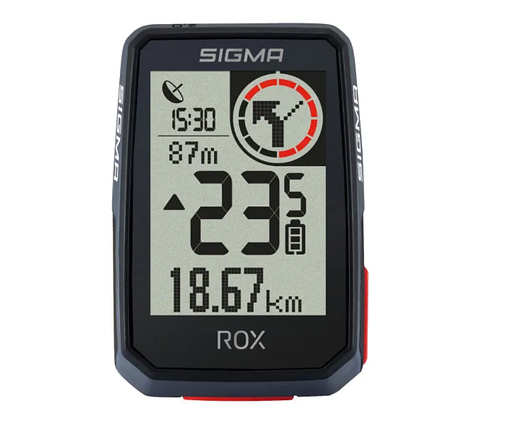 Велокомп’ютер бездротовий Sigma Sport ROX 2.0 Black, фото 1