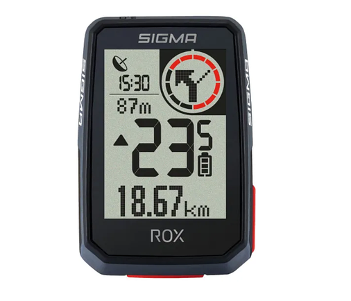 Велокомп’ютер бездротовий Sigma Sport ROX 2.0 Black, фото 2