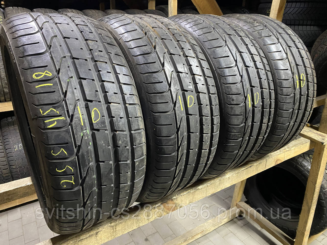 Шини літо 255/45R18 Pirelli PZero 7.5мм 4шт