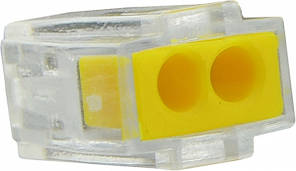 Клемник з'єднувальний АСКО-УКРЕМ CMK-102, 2-провідна безвинтова клема, 200 шт., фото 3