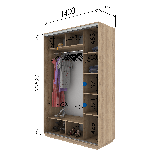 Шафа-купе (1000-1800*600*2200), фото 5