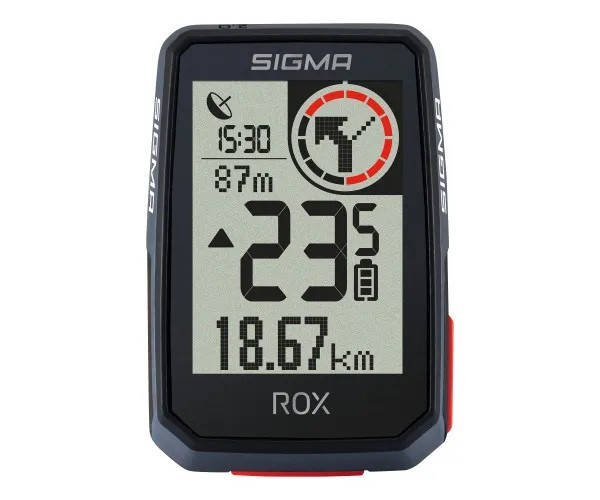 Велокомп’ютер бездротовий Sigma Sport ROX 2.0 Top Mount Black, фото 2