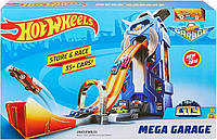 Hot Wheels Racing Garage с парковкой на 35 автомобилей GWT34