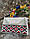 Сумка  клатч з намистин. Біла з українським орнаментом., фото 8