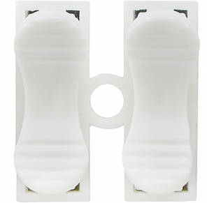 АСКО-УКРЕМ Клемник зажимний 2 контакти до 2,5 мм², безвинтове з'єднання, 100 шт., фото 3