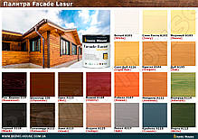 Фарба для дерева PROFI-FACADE LASUR tung oil 1 л різні кольори, фото 2