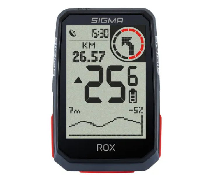 Велокомп’ютер бездротовий Sigma Sport ROX 4.0 HR Set Black