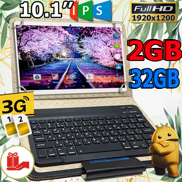 Планшет-ноутбук ASUS Z101NEW 10.1" IPS, 2 Sim c 3G, 2GB/32GB + Чохол із Bluetooth клавіатурою!