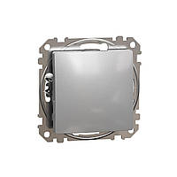 Одноклавішний вимикач, Алюміній, Sedna Design&Elements,SDD113101 Schneider Electric