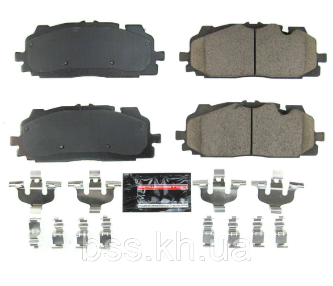 Колодки гальмівні передні карбонокераміка POWERSTOP 23-1894 A4 B9 RS4; A5 F53; Q5 FYB; Q7 4MB; Akebono