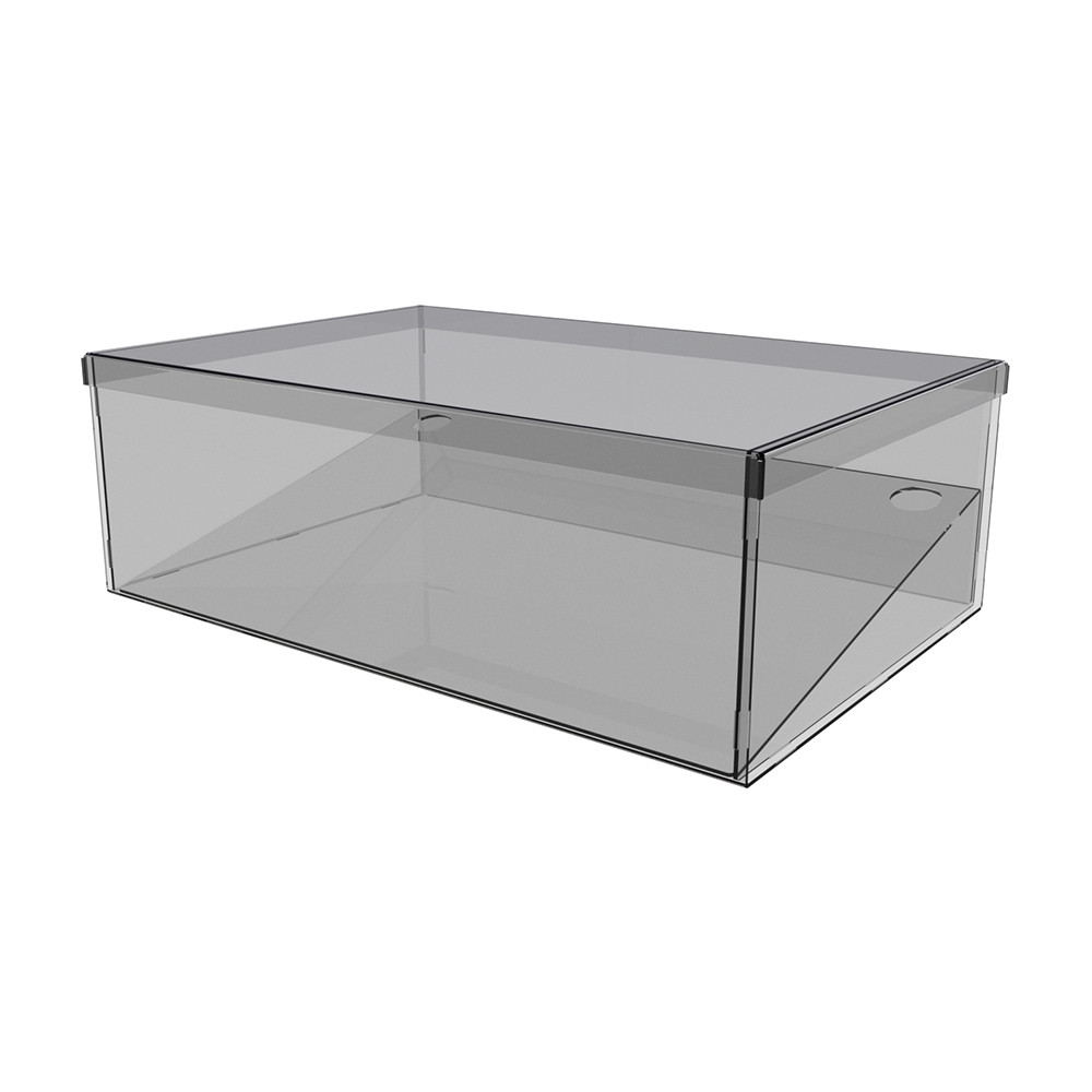 Коробка акрилова EKOSTAR 300х200х100 з кришкою, фото 1