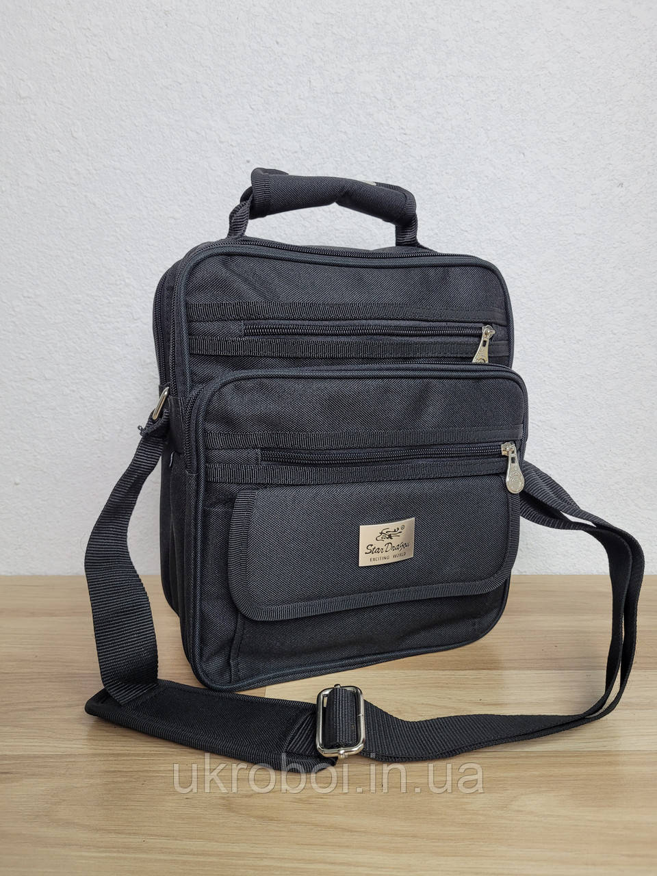 Чоловіча сумка через плече StarDragon середнього розміру 30*26*12см.
