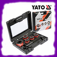 Набор плашек трубных клуппов для нарезки резьбы YATO YT-29001 Набор резьбонарезной YATO 5 шт