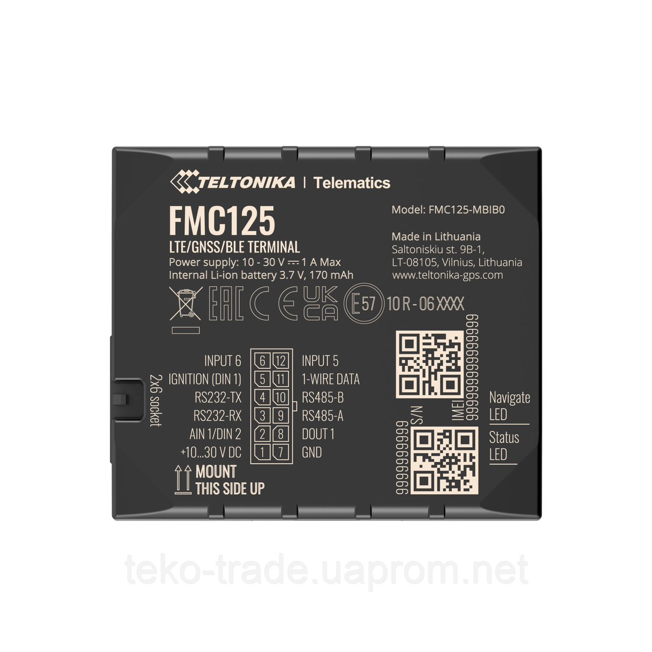 GPS-ТРЕКЕР TELTONIKA FMC125