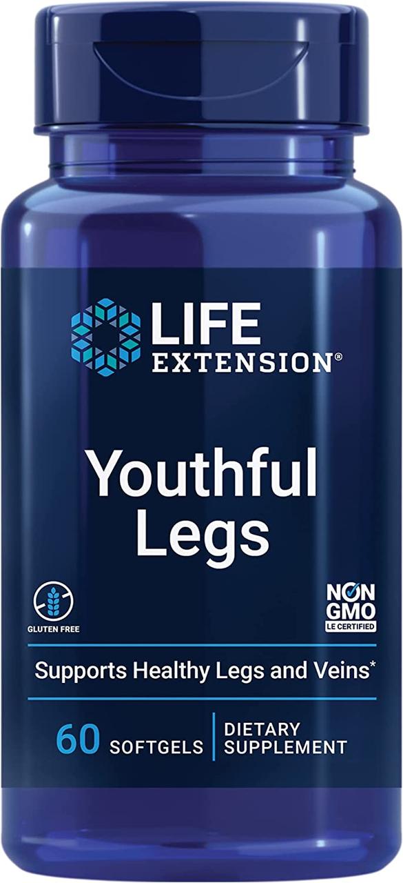 Life Extension Youthful Legs / Підтримка кровообігу у венах ніг 60 капсул