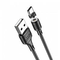 Кабель USB Hoco X52 Магнітний Type-C (3A) (1M) Чорний