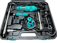 Гравер Makita GD0603 + доп гравер 12V+ набор на 236 насадок Румыния