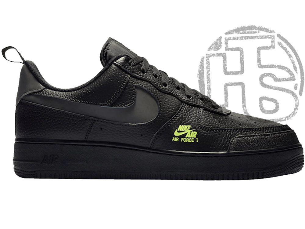 Nike air force 1 black & volt clearance