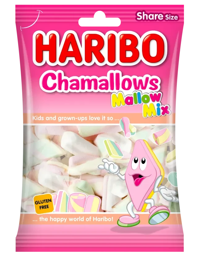 Mаршмеллоу Haribo Chamallows Mallow Mix 175г